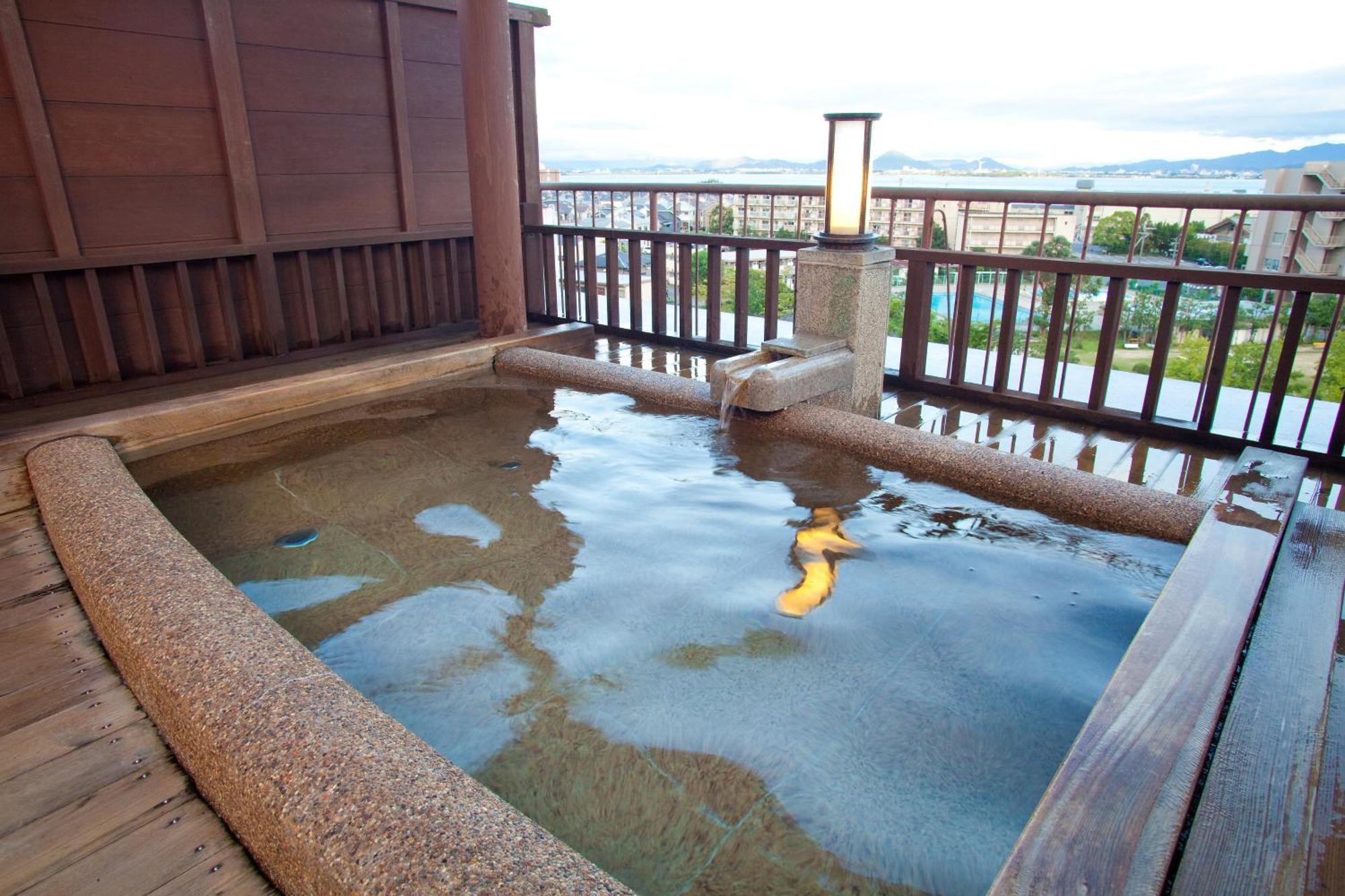 ホテル おごと温泉 暖灯館 きくのや 大津市 エクステリア 写真