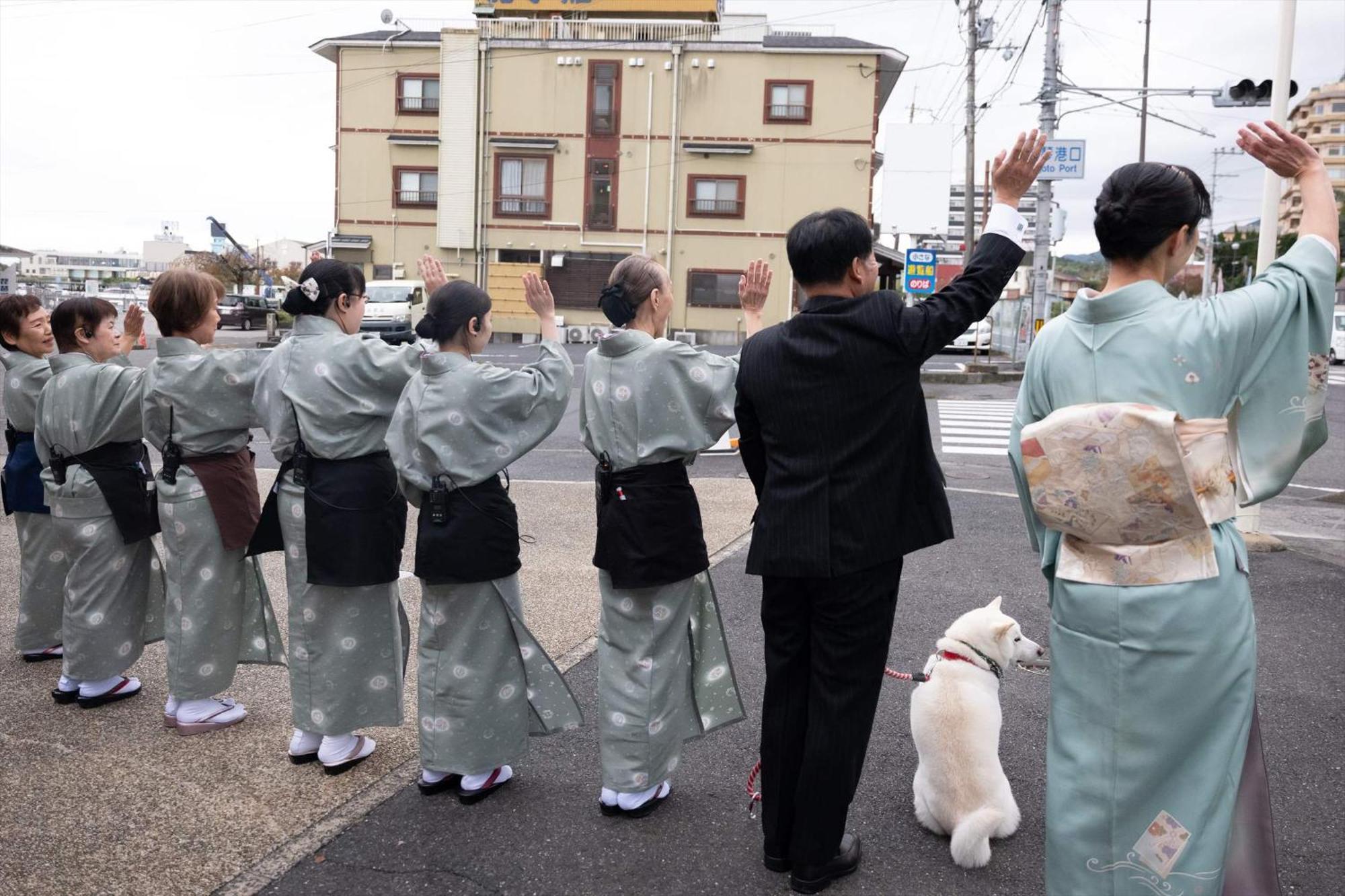 ホテル おごと温泉 暖灯館 きくのや 大津市 エクステリア 写真